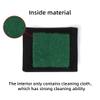4pcs Pool Cue Cleaner Slicker Towel Burnisher Shaft Cloth Set (Black) view 4