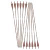 AMEYXGS Archery Carbon Arrows 31inch Practice Hunting Arrows Spine 340-600 with 4 Turkey Feathers for Recurve Bow Compound Bow (Spine 500/OD 7.1mm, 12pcs) view 3