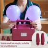 Portable Electric Balloon Blower Pump, Dual Nozzle Balloon Inflator with Timing Function,Adjustable Inflation Speed,110V 800W with 2 Inflation Nozzles for Wedding,Birthday Party,Festival Decoration view 4
