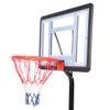 Savins Portable Movable Swimming Pool PVC Transparent Backboard Basketball Stand (Basket Adjustment Height 45 inches to 53 inches) Maximum Applicable for 7# Ball view 2