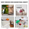 Basketball Rim Solid Steel Wall-Mounted Basketball Stand, Outdoor Children's Adult Acrylic Basketball Board, Used in Office, Kindergarten and Playground (Size : 45.5x29.5cm) view 3