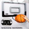 Basketball Rim Solid Steel Wall-Mounted Basketball Stand, Outdoor Children's Adult Acrylic Basketball Board, Used in Office, Kindergarten and Playground (Size : 45.5x29.5cm) view 4