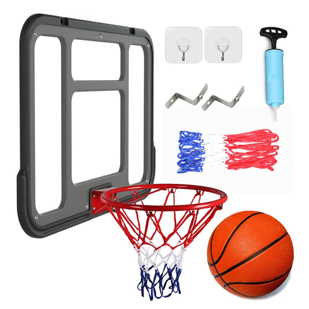 Basketball Rim Wall-Mounted Basketball Hoop Set, Children Adult Outdoor Basketball Board, Used for Physical Exercise Basketball Goal