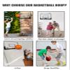 Basketball Rim Wall-Mounted Basketball Hoop Set, Children Adult Outdoor Basketball Board, Used for Physical Exercise Basketball Goal view 4