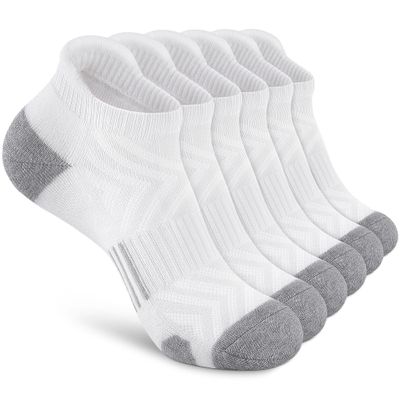 Felicigeely Athletic Running Ankle Socks Cushioned Low Cut Men Women 6 Pack