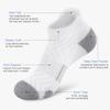 Felicigeely Athletic Running Ankle Socks Cushioned Low Cut Men Women 6 Pack view 3