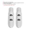Aramox 2pcs 316 Stainless Steel Handrail End Boat Rail End, Railing Mount Boat Handrail, Handrail Accessory for Marine Boat 7/8in Tube view 4