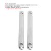 2Pcs 5.9in 150mm Mooring Lines Rub Strake,Stainless Steel Rub Strake Marine Hardware Accessory for Boat Yacht RV view 3