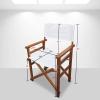 FRITHJILL Wooden Director Chair, Canvas Folding Portable Chair, Outdoor Fish Camp Seat,Set of 2 view 2