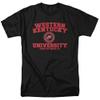 Western Kentucky University Official Circle Logo Unisex Adult T-Shirt, Black, 4X-Large view 1