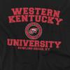 Western Kentucky University Official Circle Logo Unisex Adult T-Shirt, Black, 4X-Large view 2