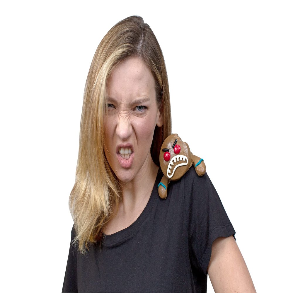 Ghoulish Productions Shoulder Buddy: Cookie Halloween Latex Accesories