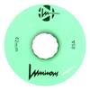 Luminous Quad Wheels White/Glow 62mm 85A 4pk view 1