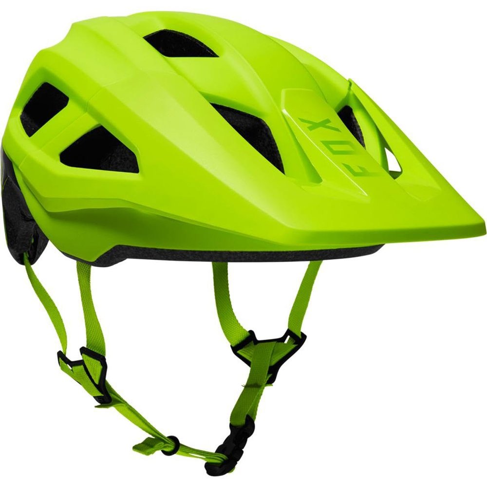 Fox Racing Mainframe Mountain Bike Helmet, TRVRS Flo Yellow, Medium