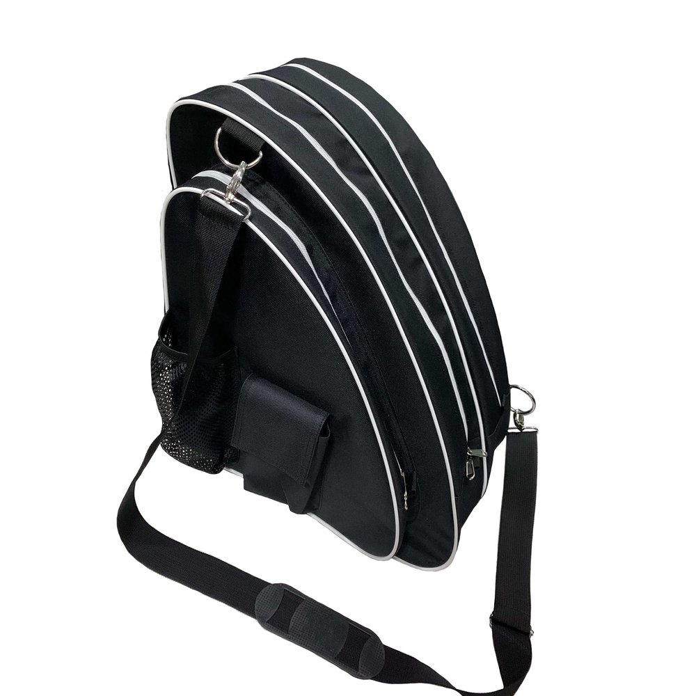 Kami-So Roller Skating Bag (Black with White Line)