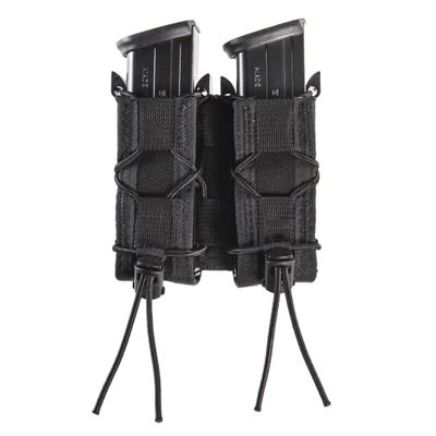 High Speed Gear - Double Pistol Taco ABM Mag Pouch, Police Gear & Military Gear, Tactical Magazine Pouch for Professionals (Black)