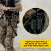 High Speed Gear - Double Pistol Taco ABM Mag Pouch, Police Gear & Military Gear, Tactical Magazine Pouch for Professionals (Black) view 4