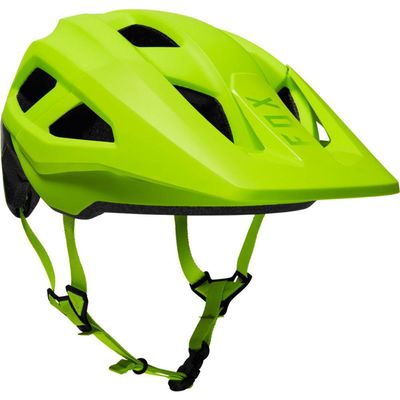 Fox Racing Mainframe Mountain Bike Helmet, TRVRS Flo Yellow, Small