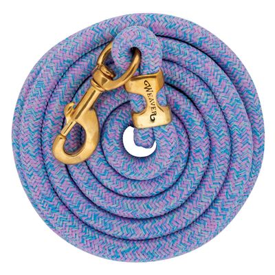 Weaver Equine Poly Lead Rope with Solid Brass 225 Snap