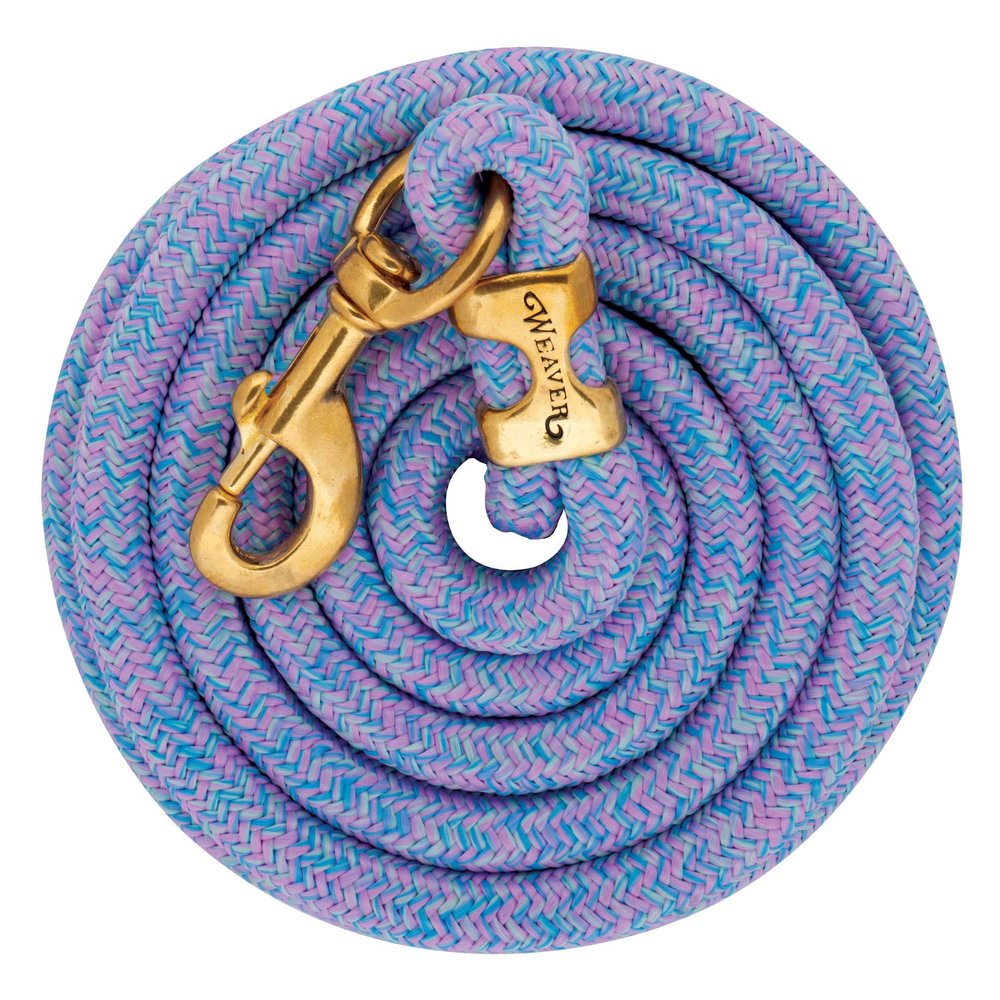 Weaver Equine Poly Lead Rope with Solid Brass 225 Snap