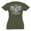 0083. Poland Pride Vintage Style Retro Polish Eagle Flag Polska Soccer for Men T Shirt (Indigo 2X-Large) view 3