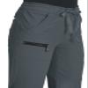 KOI Lite 721 Women's Peace Pant Contrast Waistband Pant Charcoal XXSP view 3