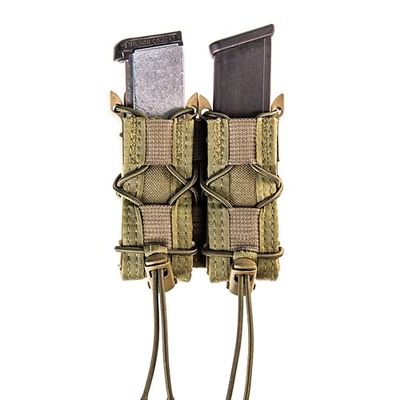 High Speed Gear - Double Pistol Taco ABM Mag Pouch, Police Gear & Military Gear, Tactical Magazine Pouch for Professionals (OD Green)