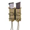 High Speed Gear - Double Pistol Taco ABM Mag Pouch, Police Gear & Military Gear, Tactical Magazine Pouch for Professionals (OD Green) view 1