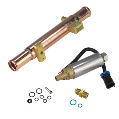 The ROP Shop Fuel Pump & Cooler for 1998 MerCruiser 350 MAG 44420P7UU, 44420PLUU, 44420PRUU