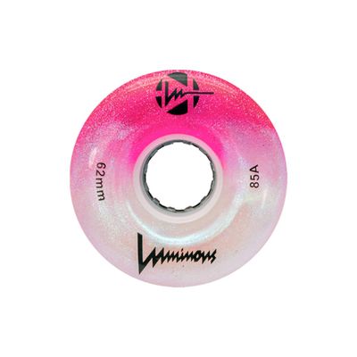 Glowing Wheels, 8 Pack of 62mm