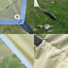 Camping Tent Tarps Waterproof UV Protection Rainproof 13.7813.78FT Green view 3