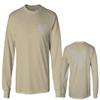 0083. Poland Pride Vintage Style Retro Polish Eagle Flag Polska Soccer Men's Long Sleeve t Shirt (Beige 2X Large) view 1