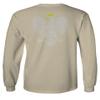 0083. Poland Pride Vintage Style Retro Polish Eagle Flag Polska Soccer Men's Long Sleeve t Shirt (Beige 2X Large) view 2