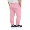 AIRNINE Men's Lightweight Fleece Joggers Sweatpants (S to 6XL) (Pink_S78, 3X-Large, 3X_l) view 3