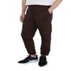 AIRNINE Men's Lightweight Fleece Joggers Sweatpants (S to 6XL) (Brown_S78, 4X-Large, 4X_l)