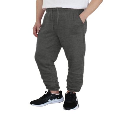 AIRNINE Men's Lightweight Fleece Joggers Sweatpants (S to 6XL) (Charcoal_S78, 5X-Large, 5X_l)