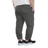 AIRNINE Men's Lightweight Fleece Joggers Sweatpants (S to 6XL) (Charcoal_S78, 5X-Large, 5X_l) view 3