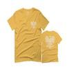 0083. Poland Pride Vintage Style Retro Polish Eagle Flag Polska Soccer for Men T Shirt (Gold 2X-Large) view 1