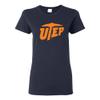 UGP Campus Apparel LS02 - UTEP Miners Primary Logo Womens T Shirt - Medium - Navy view 1