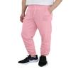 AIRNINE Men's Lightweight Fleece Joggers Sweatpants (S to 6XL) (Pink_S78, Large, l)