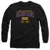 Albany State University Official Est. Date Unisex Adult Long-Sleeve T Shirt,Black, 3X-Large view 1