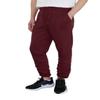 AIRNINE Men's Lightweight Fleece Joggers Sweatpants (S to 6XL) (Burgundy_S78, X-Large, x_l) view 1