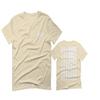 0092. White Vintage American Flag United States America USA us Military Patriotic for Men T Shirt (Beige 2X-Large) view 1