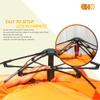 Instant Pop Up Tent Family Camping Tent Portable Light Weight Tents Automatic Easy Setup Tent Waterproof Windproof Backpack Tents for Camping Hiking Outdoor Beach Tent (Orange, Medium) view 3