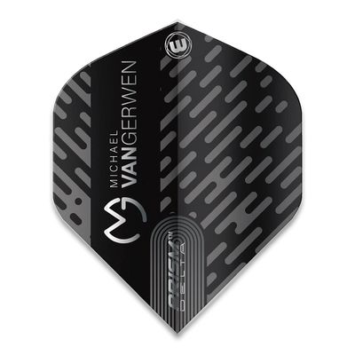 Winmau Prism Delta Pro Player Michael Van Gerwen Dart Flights, MvG 214, 100 Micron Extra Strong (1 Set)