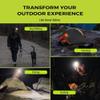 POWERCAP LED Hat Light 150 Lumens Rechargeable Fleece Beanie with Bright Built-in Headlamp Waterproof LED Warm One Size Cap view 4