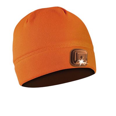 Panther Vision POWERCAP LED Hat Light 150 Lumens Rechargeable Fleece Beanie with Bright Built-in Headlamp Waterproof LED Warm One Size Cap