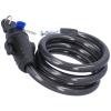 01 02 015 Bike Lock with Mounting Bracket, Easy to Carry Around and Use AntiTheft Bike Lock for Indoors and Outdoors view 2