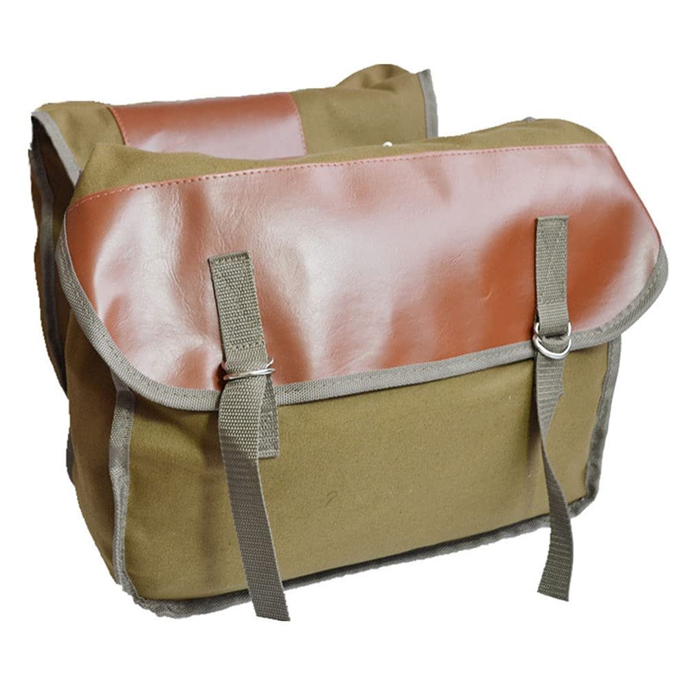 Beilay Canvas Water-Resistant Large Capacity Bicycle Bike Rear Seat Trunk Carrier Bag Mountain Cycling Bike Rack Rear Seat Bag