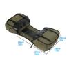 Beilay Canvas Water-Resistant Large Capacity Bicycle Bike Rear Seat Trunk Carrier Bag Mountain Cycling Bike Rack Rear Seat Bag view 4